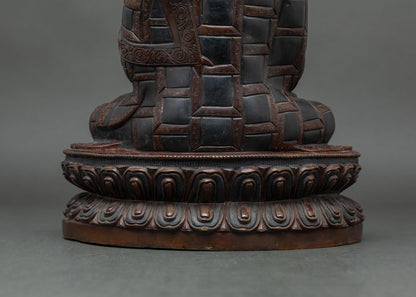 Karmapa Statue | Spiritual Guru Sculpture for Home Decor