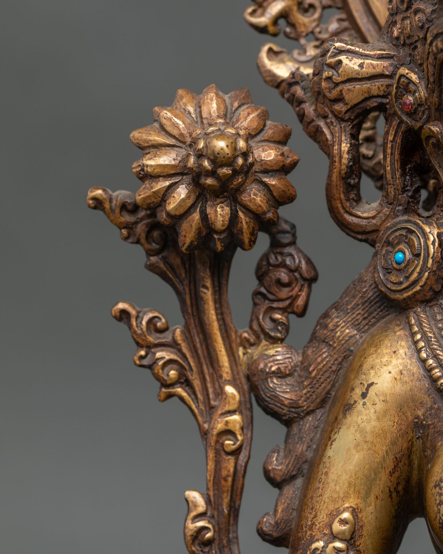 Antique White Tara Statue | Rare Tibetan Buddhist Sculpture