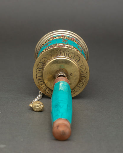 Handheld Prayer Wheel | Tibetan Meditation Wheel