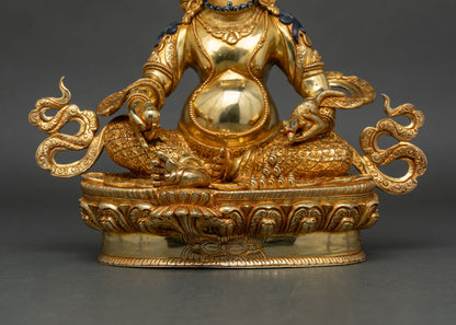Dzambhala Statue | Himalayan Buddhist Wealth Deity