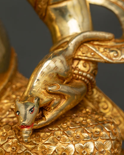 Dzambhala Statue | Himalayan Buddhist Wealth Deity