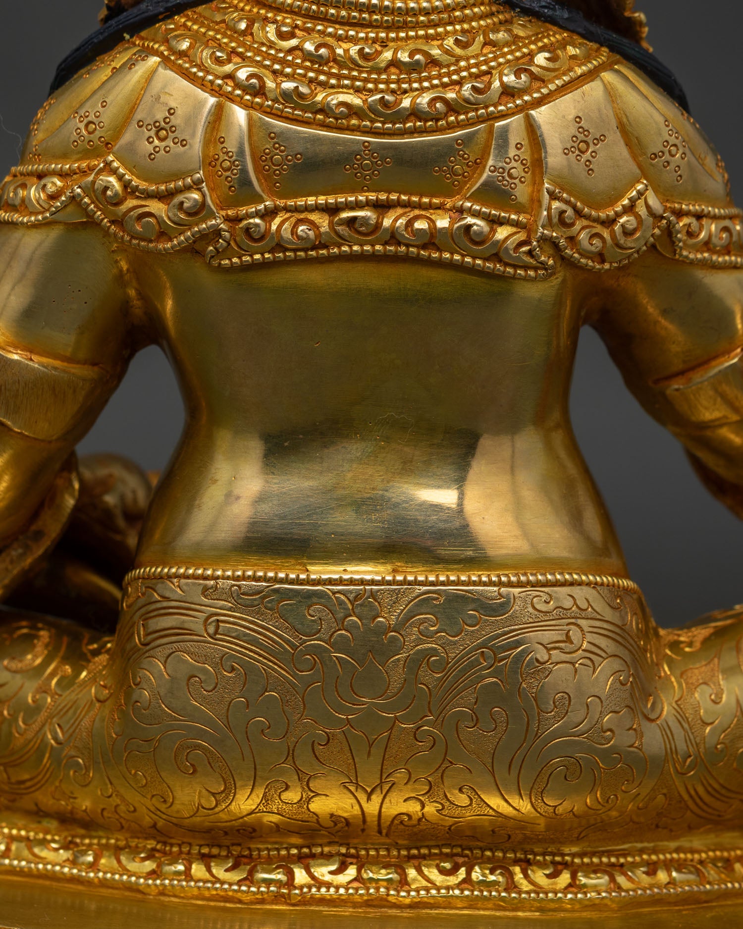 Dzambhala Wealth Deity | Authentic Nepalese Sculpture