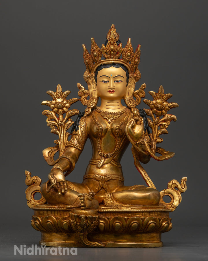 Green Tara: The Dynamic Protector