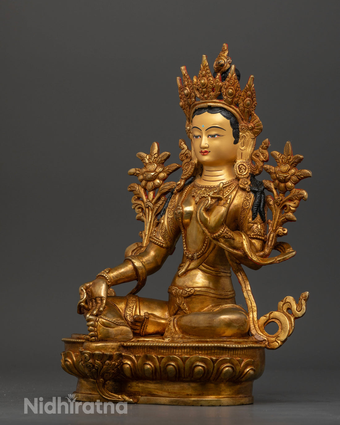 Green Tara: The Dynamic Protector