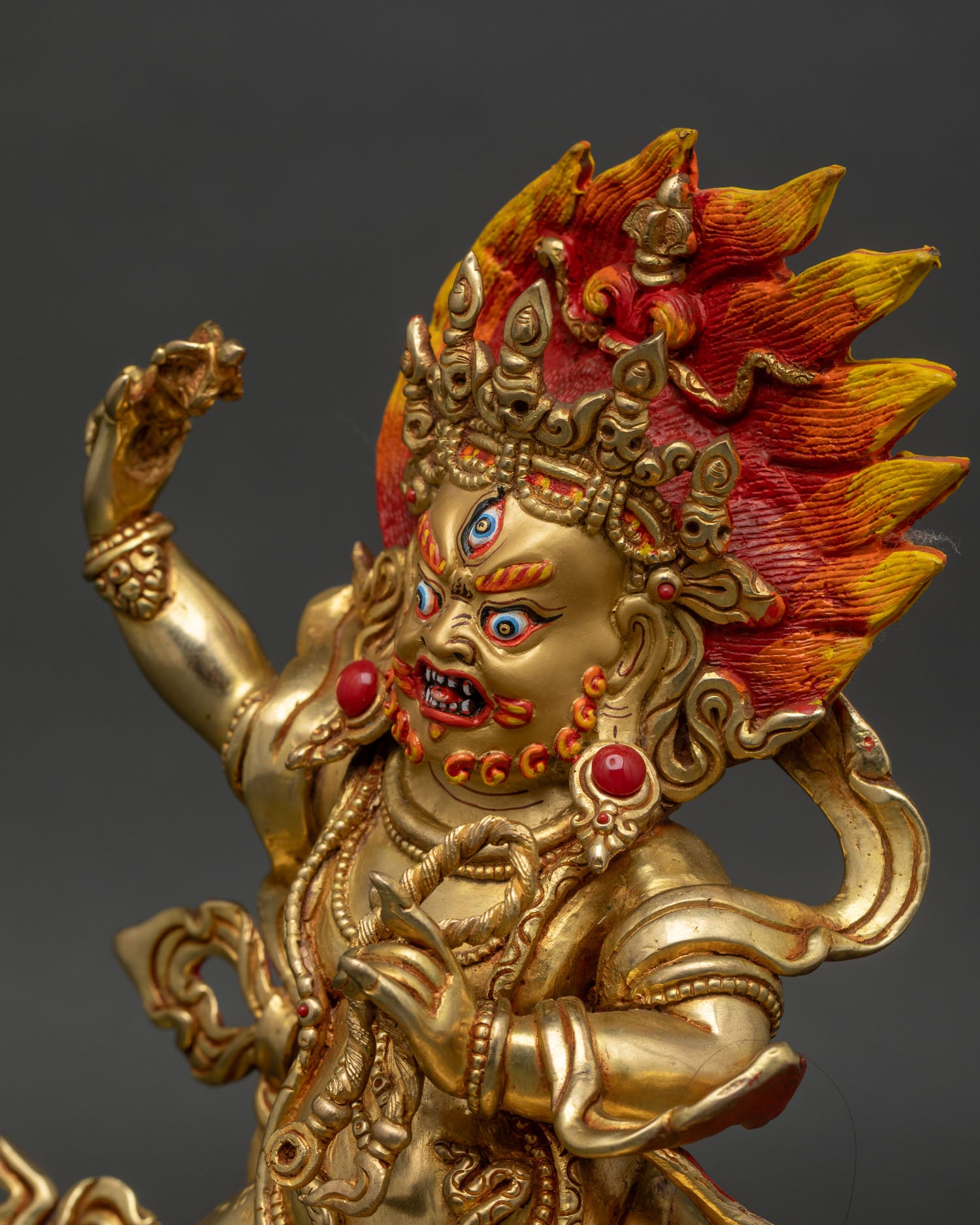 Vajrapani Statue | Himalayan Guardian of Strength and Enlightenment