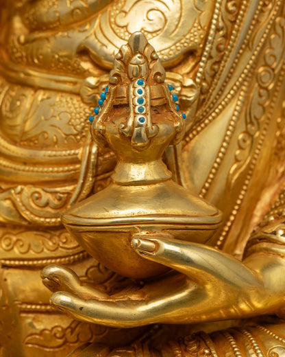 Guru Rinpoche Statue | Handcrafted in Nepal for Meditation