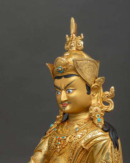 Guru Rinpoche Statue | Handcrafted in Nepal for Meditation