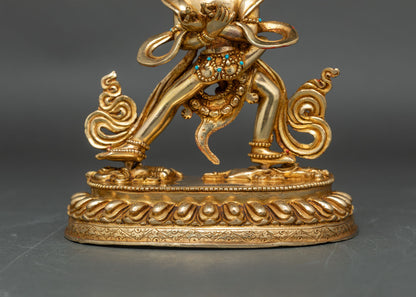 Chakrasamvara Statue | Tantra deity in Tibetan Buddhism