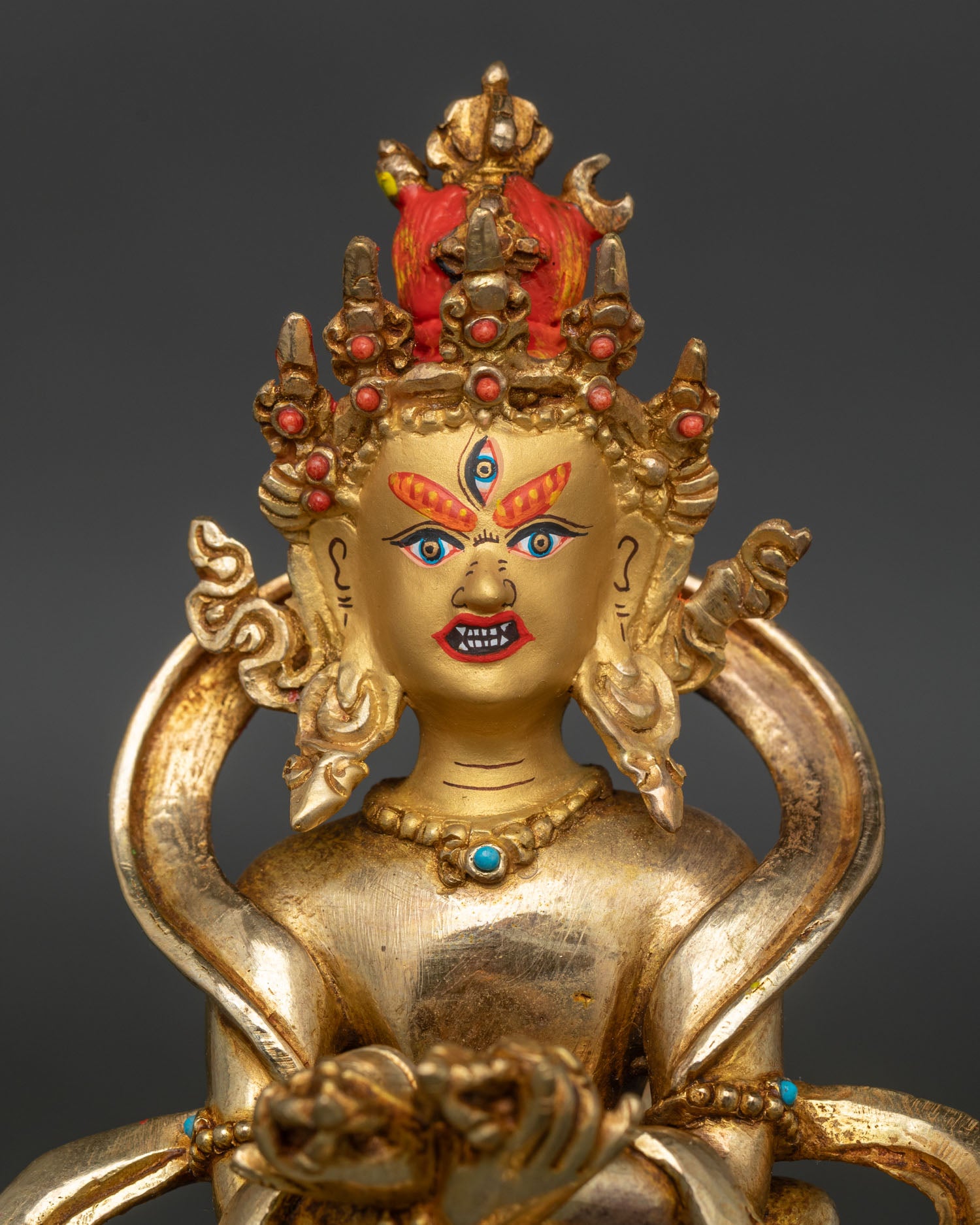 Chakrasamvara Statue | Tantra deity in Tibetan Buddhism