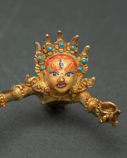 Chakrasamvara Statue | Tantra deity in Tibetan Buddhism
