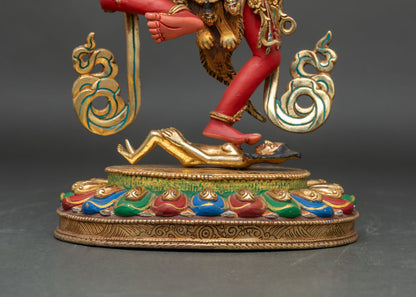 Wrathful Kurukulla Statue | Sacred Vajrayana Dakini