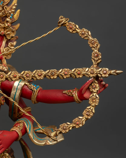Wrathful Kurukulla Statue | Sacred Vajrayana Dakini