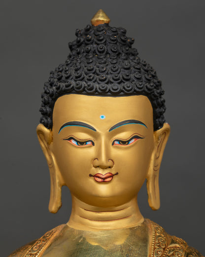 Buddha Shakyamuni | Buddhist Spiritual Statue from Nepal
