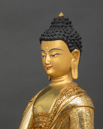 Buddha Shakyamuni | Buddhist Spiritual Statue from Nepal
