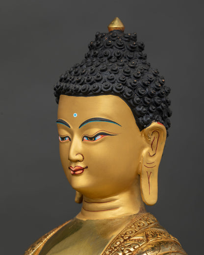 Buddha Shakyamuni | Buddhist Spiritual Statue from Nepal