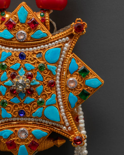 Handmade Ghau Mala - Spiritual Amulet Necklace