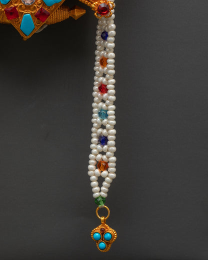Handmade Ghau Mala - Spiritual Amulet Necklace