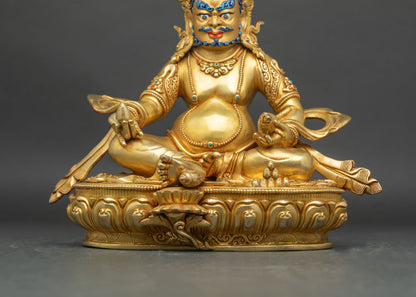 Dzambhala Statue for Sale | Lost-Wax Casted Copper Sculpture