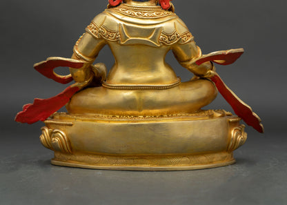 Dzambhala Statue for Sale | Lost-Wax Casted Copper Sculpture