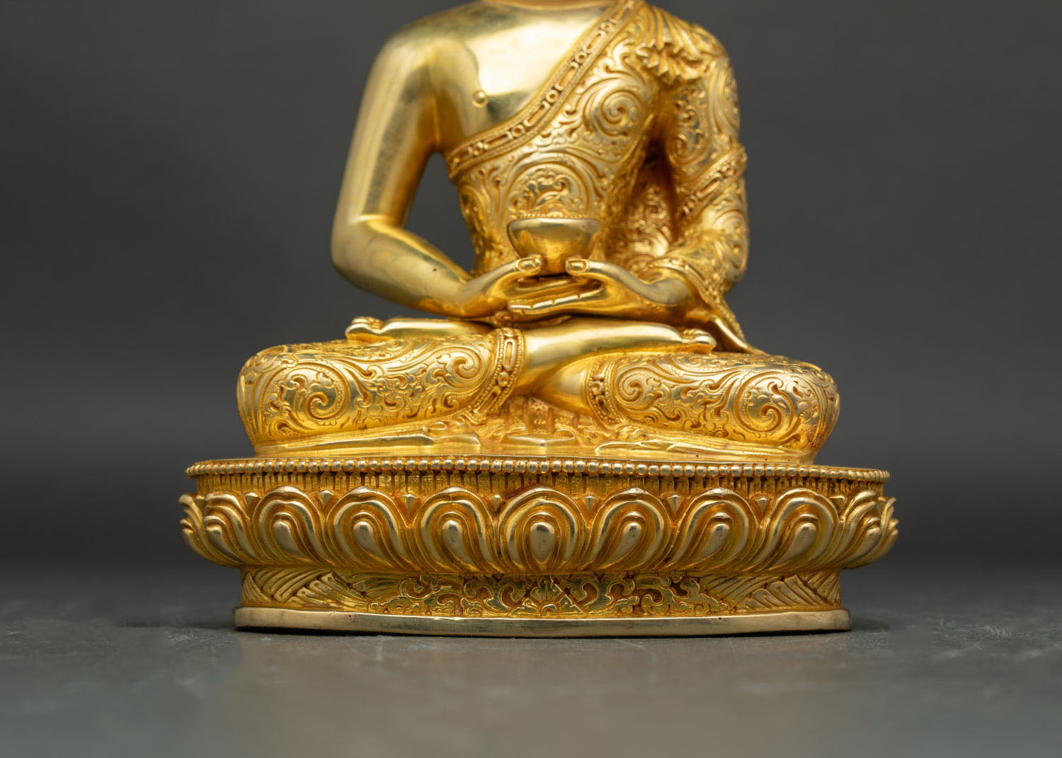 Handmade Amitabha Buddha Statue for Meditation & Mindfulness
