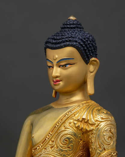 Handmade Amitabha Buddha Statue for Meditation & Mindfulness