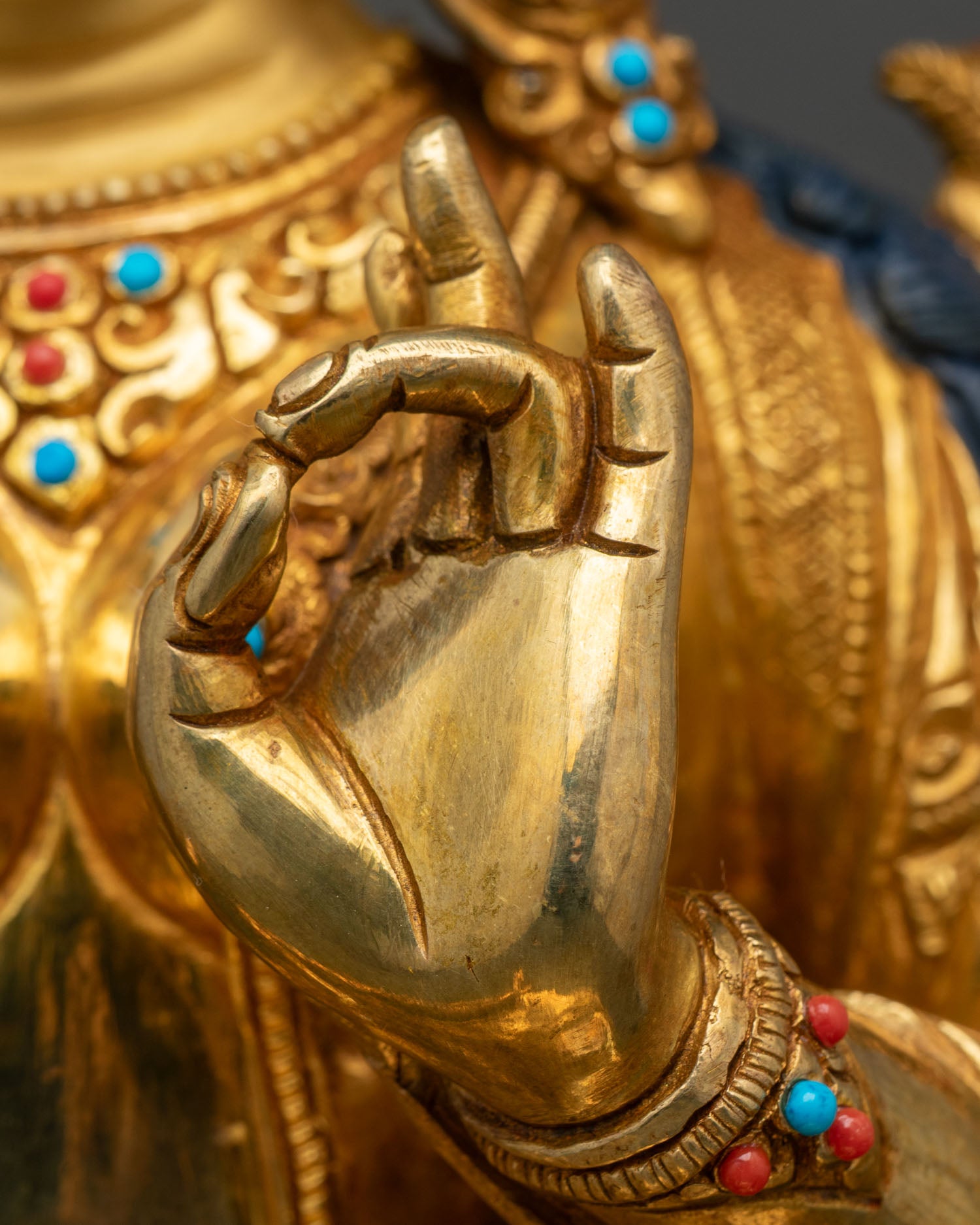 Green Tara Statue | Handcrafted Nepalese Copper Sculpture