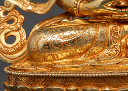 Radiant Serenity: The Golden Amitayus