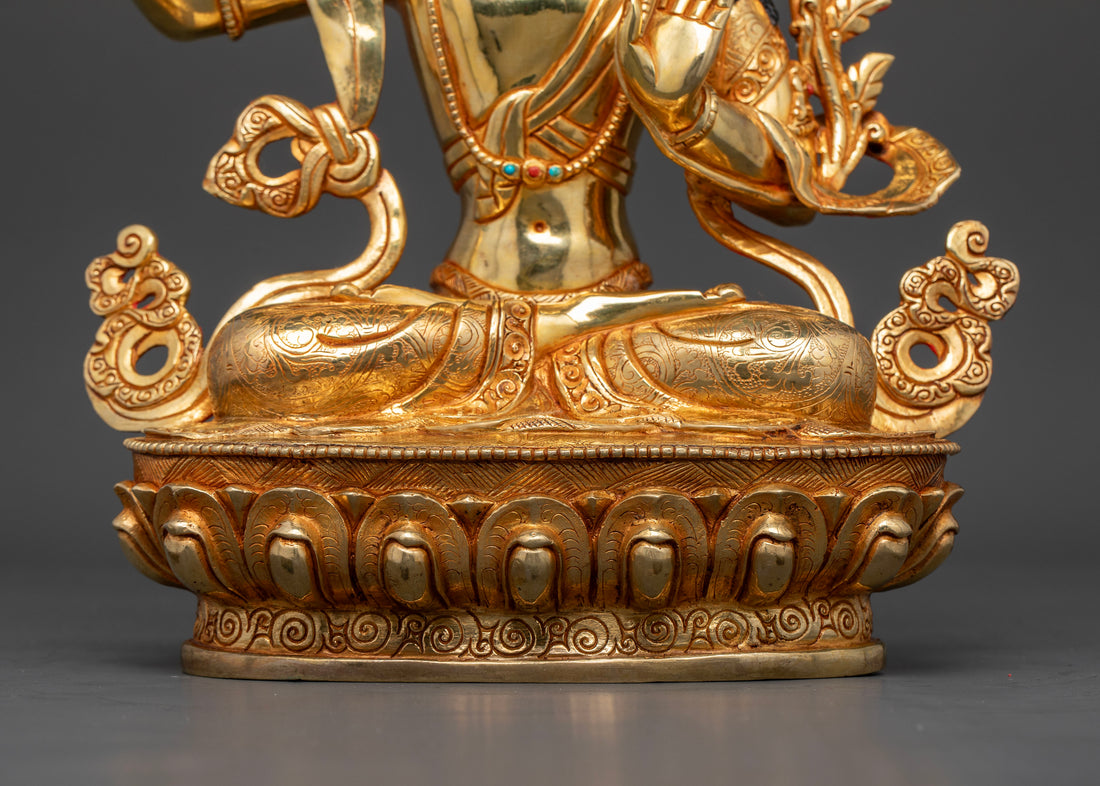 Wisdom's Radiance: The Manjushri Statue