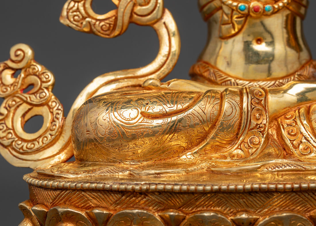 Wisdom's Radiance: The Manjushri Statue