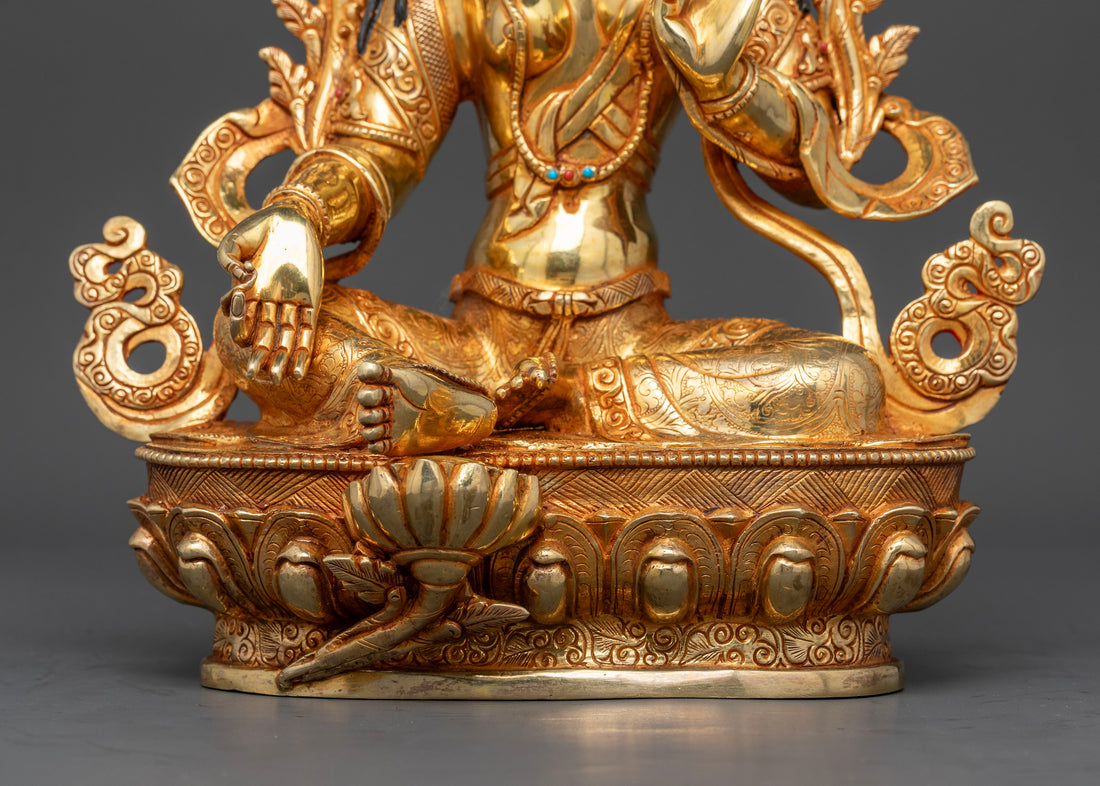 Emerald Grace: The Statue of Green Tara