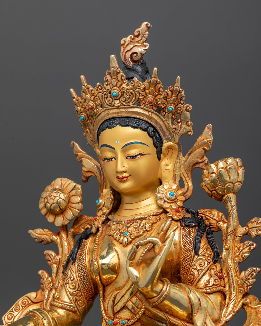 Emerald Grace: The Statue of Green Tara