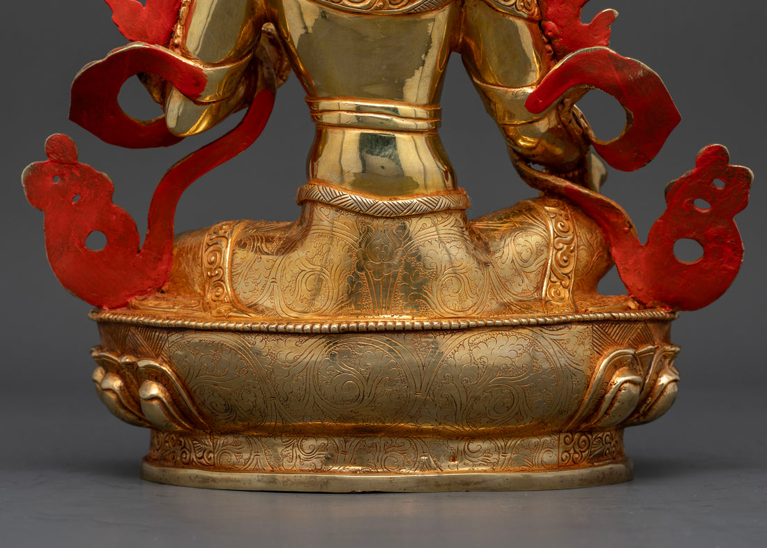 Emerald Grace: The Statue of Green Tara