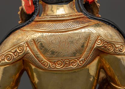 Golden Radiance: The Vajrasattva Statue