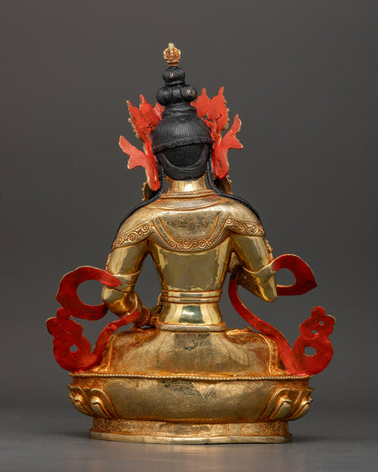 Golden Radiance: The Vajrasattva Statue