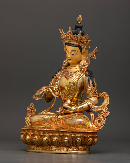 Golden Radiance: The Vajrasattva Statue