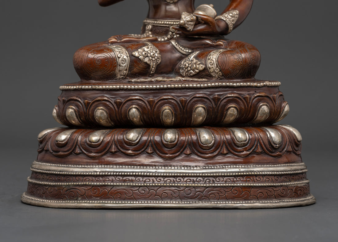 Transcendent Patina: The Oxidized Copper Vajrasattva