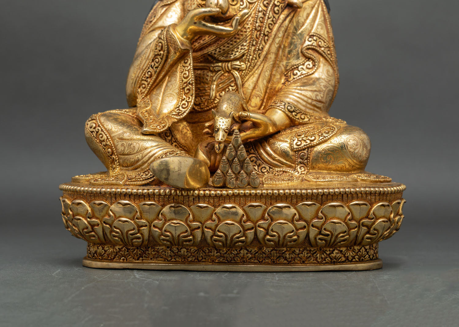 Lama Orgyen Norlha Statue | Buddhist Prosperity Guru Artwork