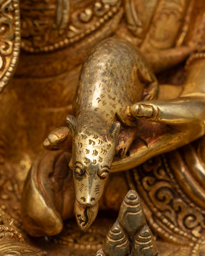 Lama Orgyen Norlha Statue | Buddhist Prosperity Guru Artwork