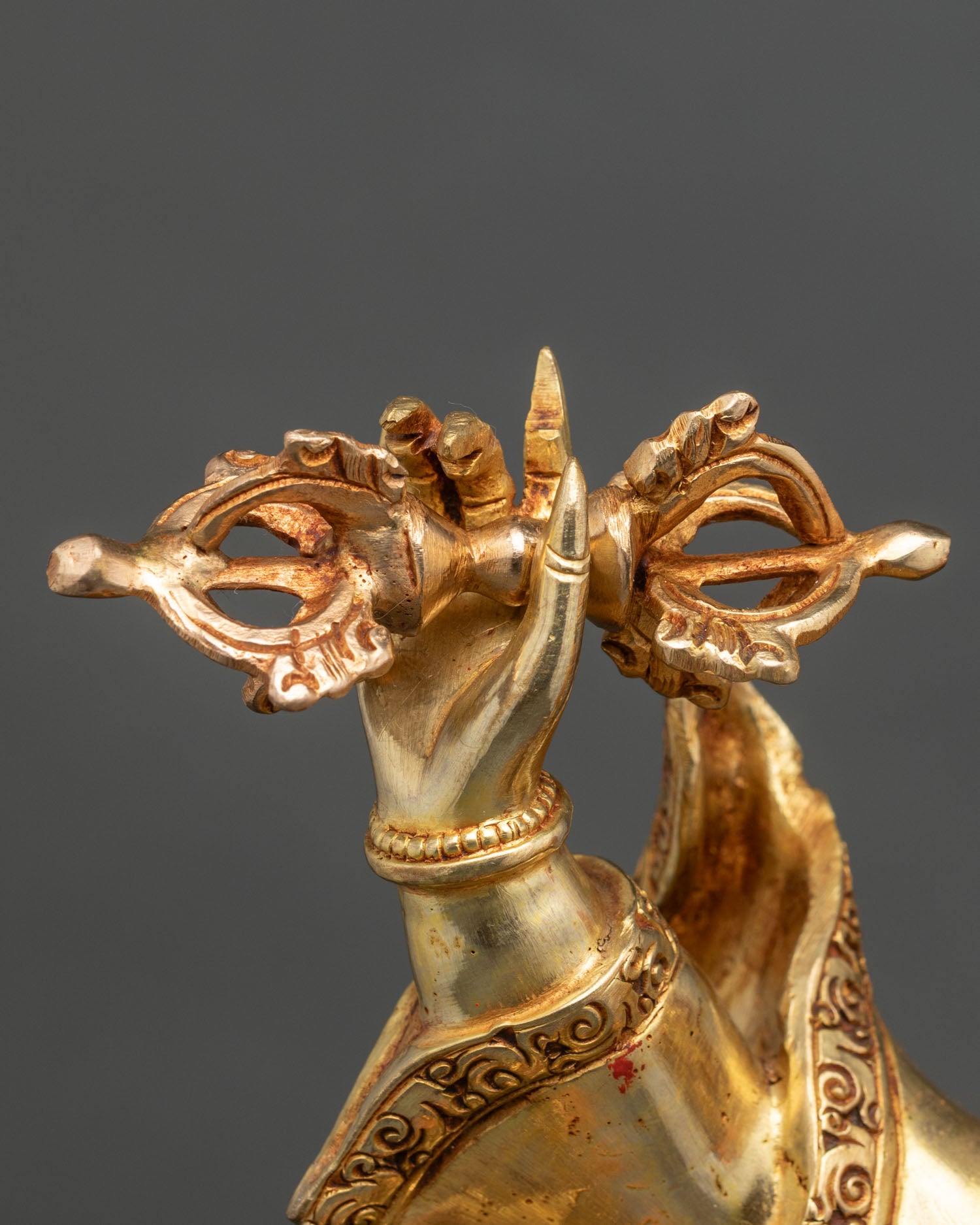 Large Dorje Drolo Statue | Handmade Buddhist Protector