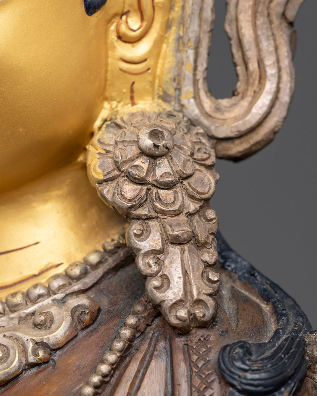 The Timeless Beauty of the Oxidized Green Tara Statue