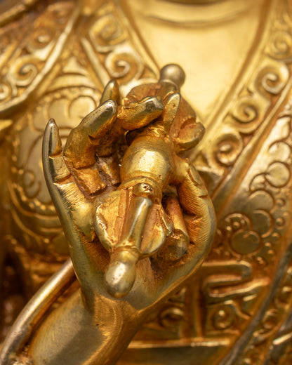 Tsongkhapa Statue – Traditional Handmade Artwork