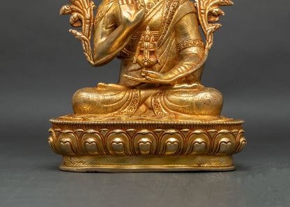 Je Tsongkhapa Statue | Tibetan Buddhist Lama Sculpture