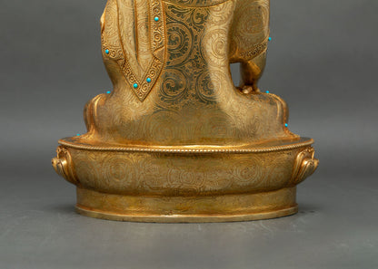 Seated Shakyamuni Buddha Statue | Fine Quality Spiritual Artwork