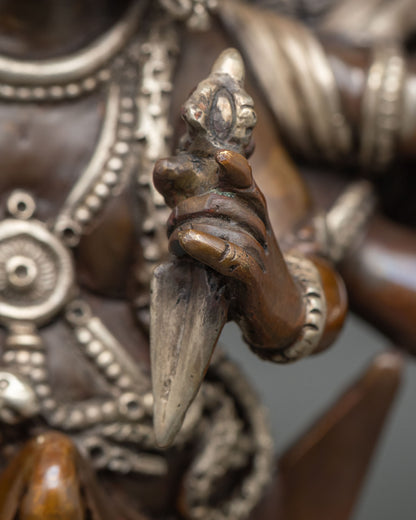 Vajrakilaya Statue | Traditional Buddhist Art for Altar Decor