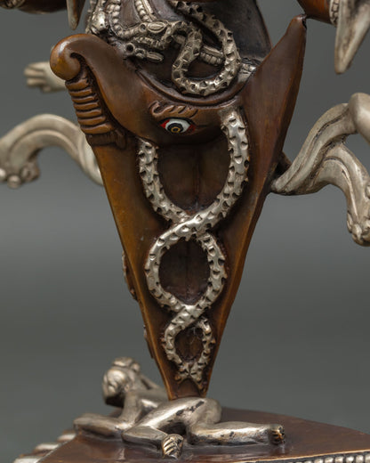 Vajrakilaya Statue | Traditional Buddhist Art for Altar Decor