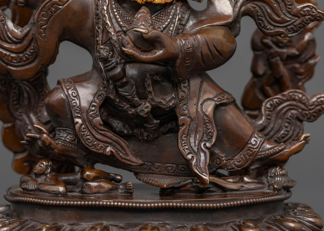 Majestic Mahakala Bernagchen Statue