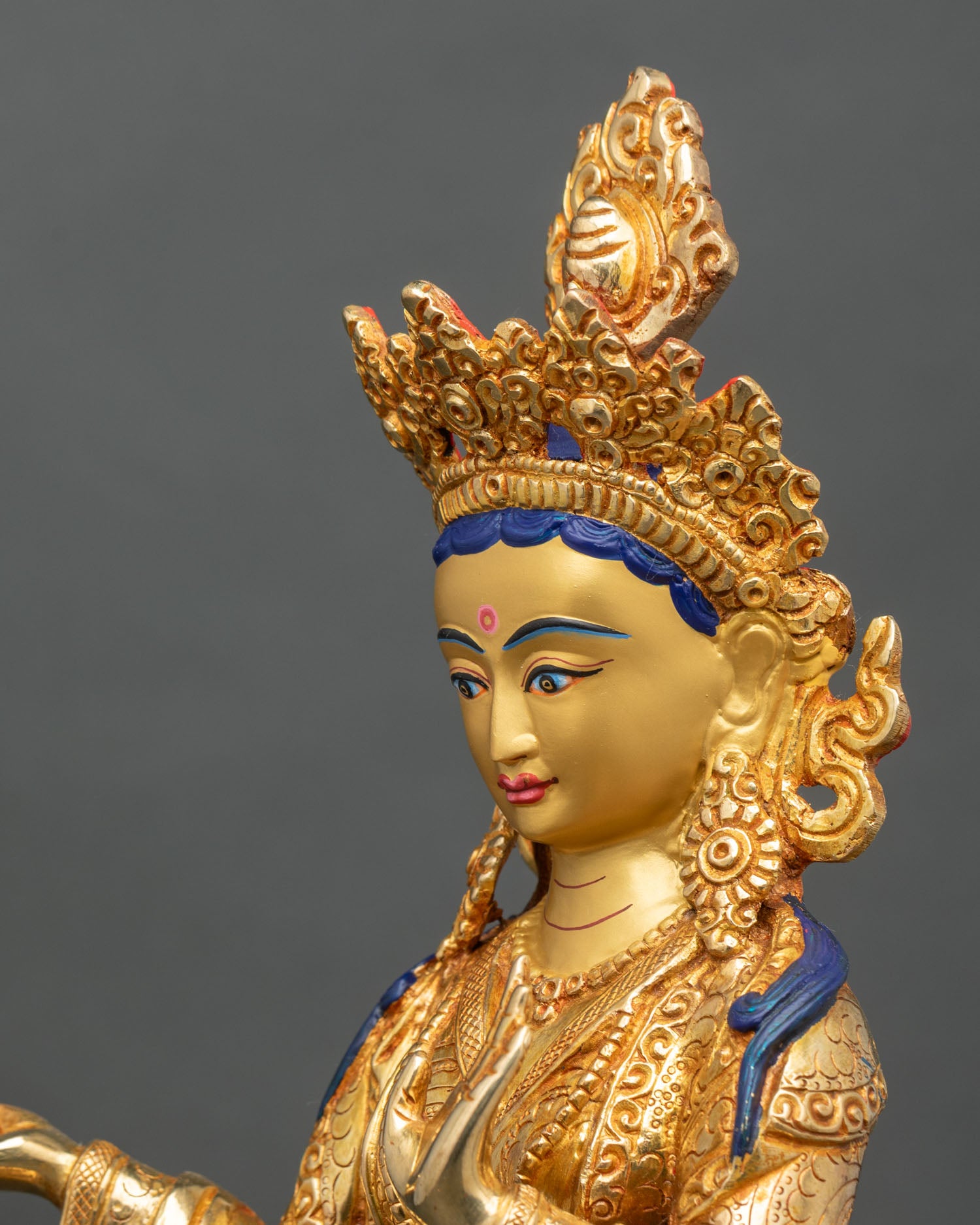 Yeshe Tsogyal & Mandarava Statue Set | Handmade in Nepal