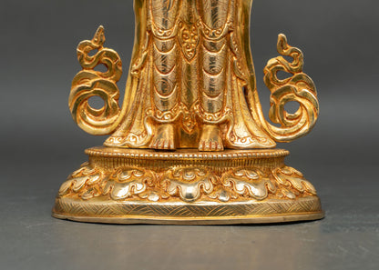 Yeshe Tsogyal & Mandarava Statue Set | Handmade in Nepal