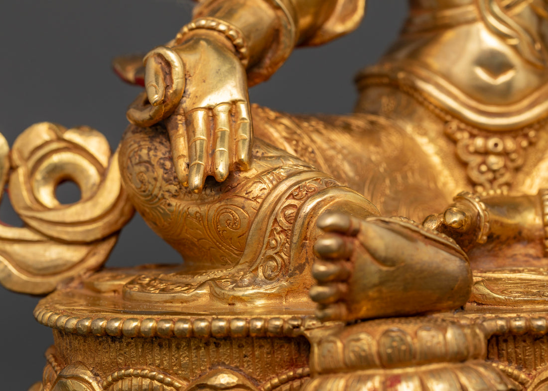 Embodying Compassion: The Green Tara Statue