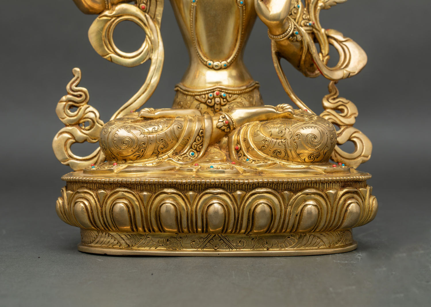 Manjushri Bodhisattva Statue | Premium Nepal Handmade Figurine
